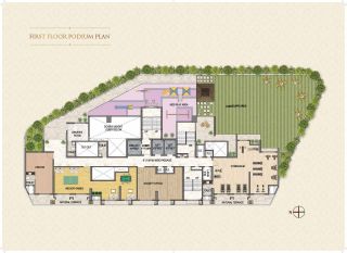 Master plan of Paradise Sai Platinum